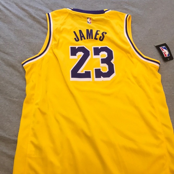 Lebron James Laker Jersey - Picture 2 of 5